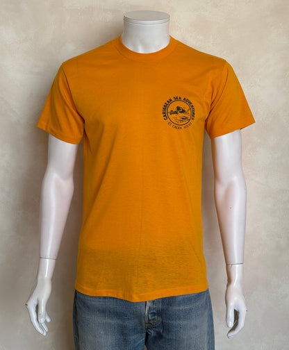 Vintage 83s Dive Caribbean Sea Adventures T-Shirt – St. Croix USVI Scuba Tee – Size L – Made in USA-AJ357 Studio