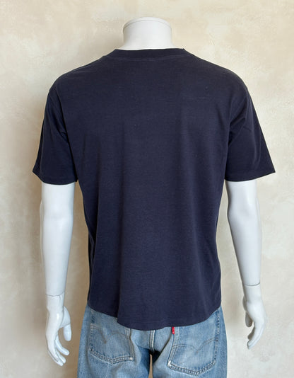 Vintage Club Med Playa Blanca T-Shirt – Size L – 1980s Graphic Sneakers Tee – Made in USA-AJ357 Studio