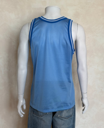 Champion North Carolina Tar Heels UNC Jersey Size 40 Carolina Blue Mesh 90s NCAA USA