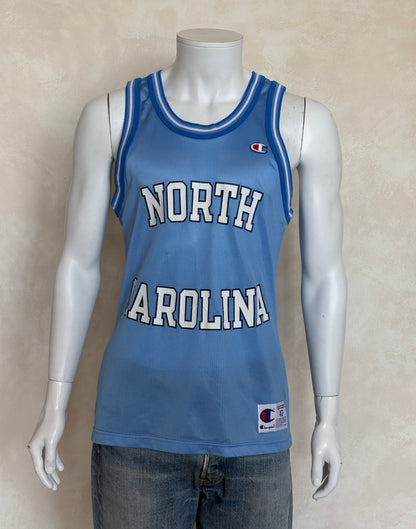 Champion North Carolina Tar Heels UNC Jersey Size 40 Carolina Blue Mesh 90s NCAA USA