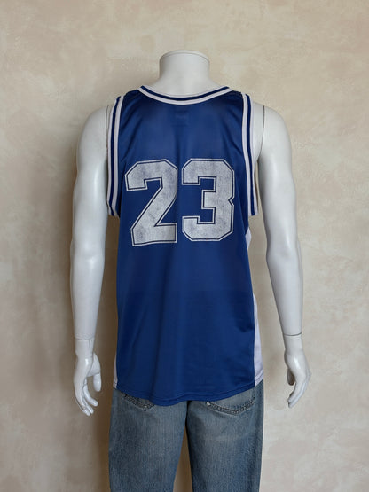 Champion Kentucky Wildcats Derek Anderson #23 Jersey Size 44 Blue White Mesh 90s NCAA USA