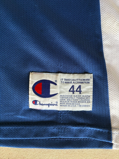 Champion Kentucky Wildcats Derek Anderson #23 Jersey Size 44 Blue White Mesh 90s NCAA USA