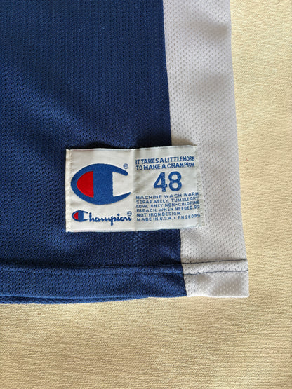 Champion Kentucky Wildcats #00 Jersey Size 48 Blue White Mesh 90s NCAA Made in USA
