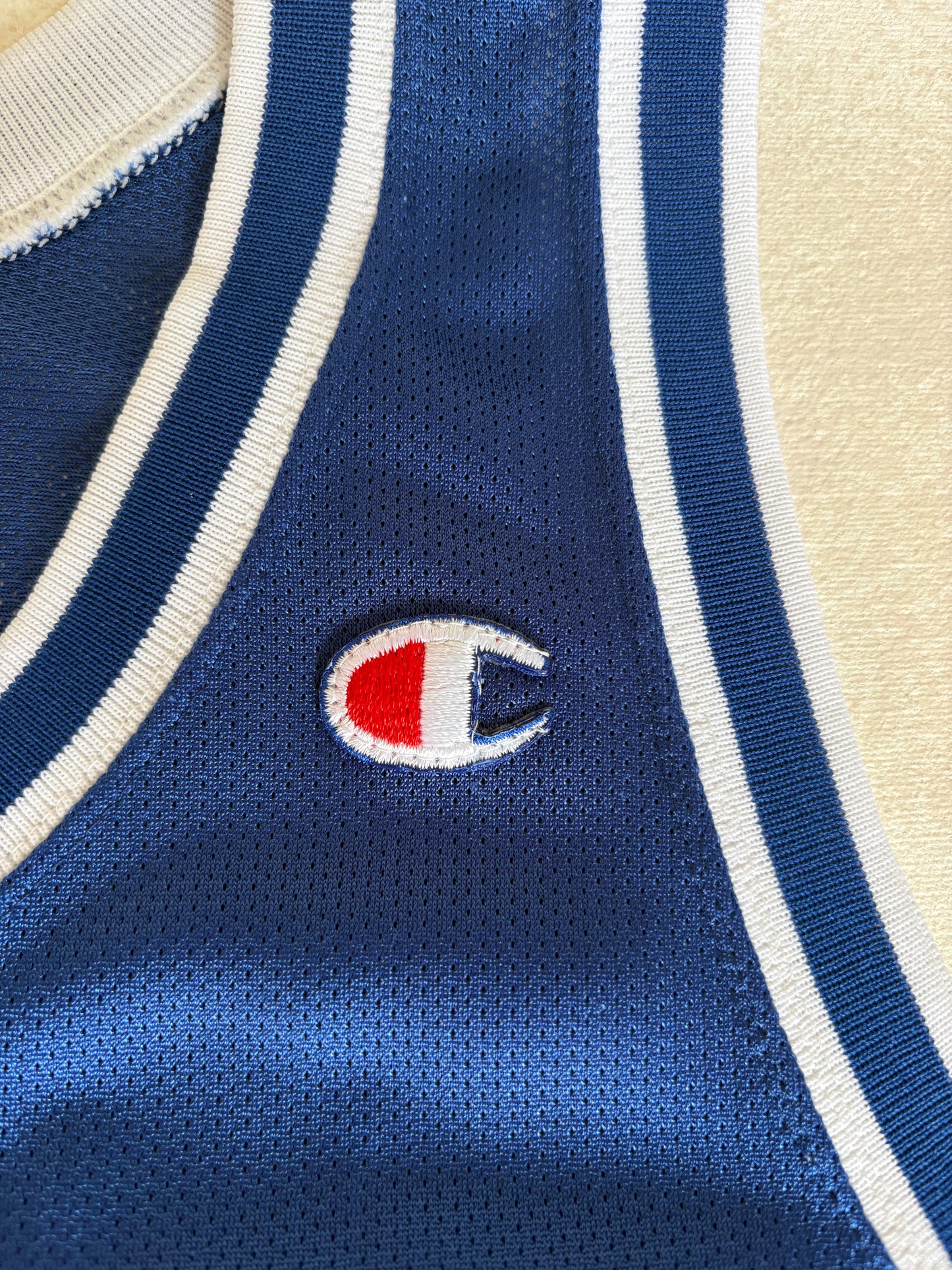 Champion Kentucky Wildcats #00 Jersey Size 48 Blue White Mesh 90s NCAA Made in USA