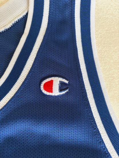 Champion Kentucky Wildcats #00 Jersey Size 48 Blue White Mesh 90s NCAA Made in USA