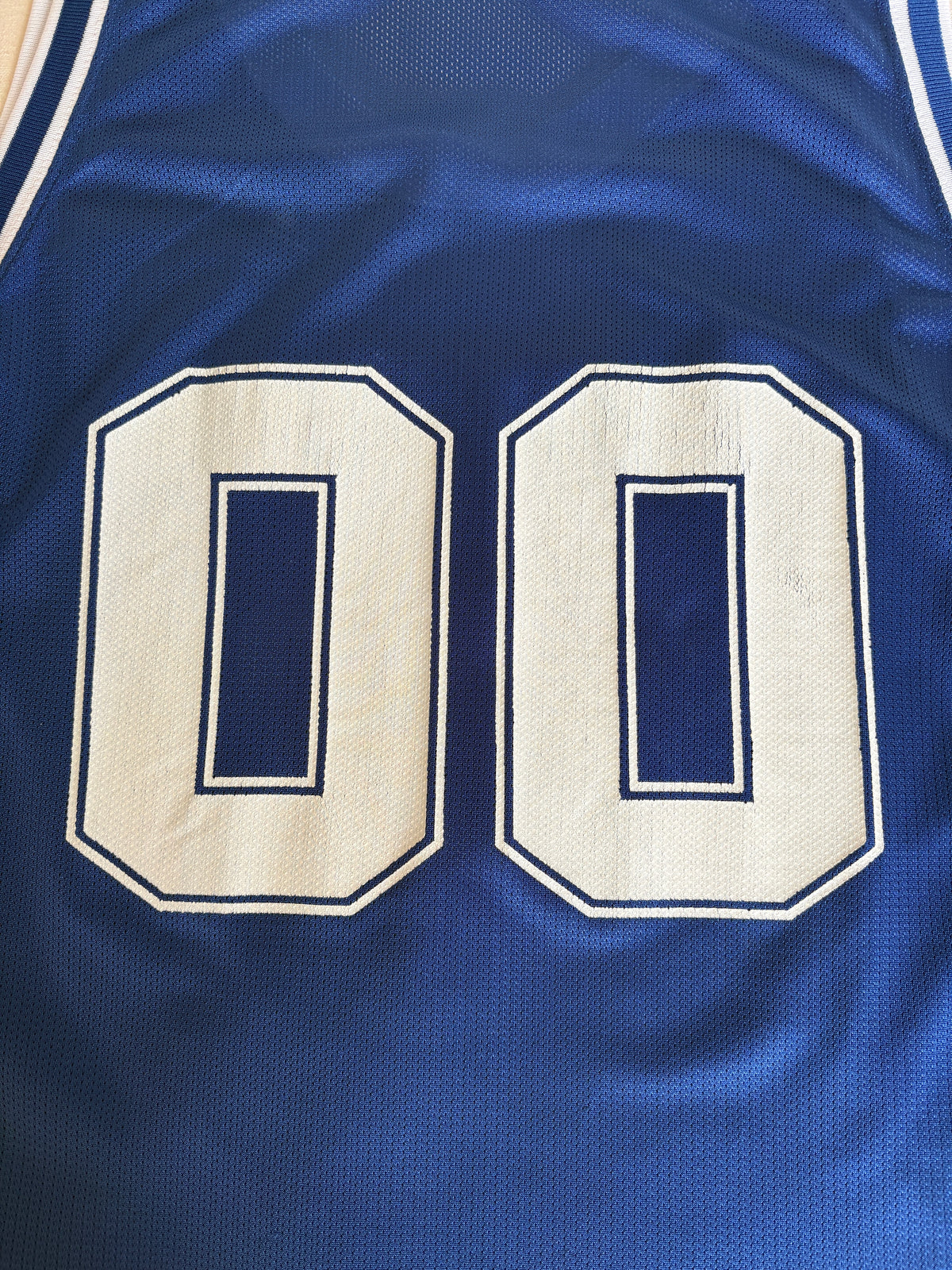 Champion Kentucky Wildcats #00 Jersey Size 48 Blue White Mesh 90s NCAA Made in USA-AJ357 Studio