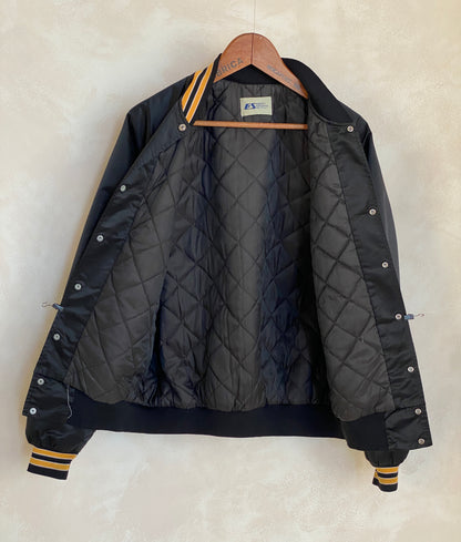 Large . Vintage Tech Satin jacket Made in USA-AJ357 Studio
