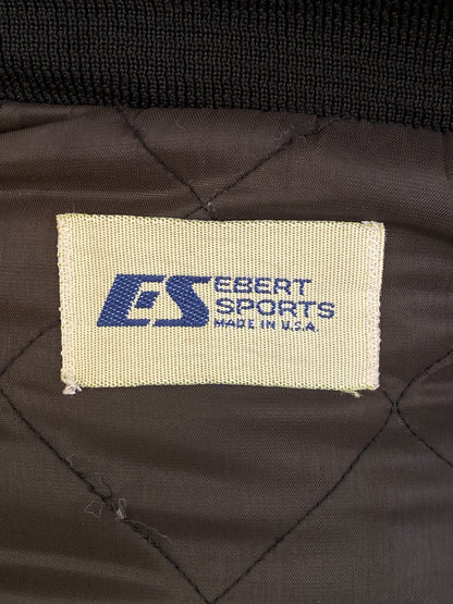 Large . Vintage Tech Satin jacket Made in USA-AJ357 Studio
