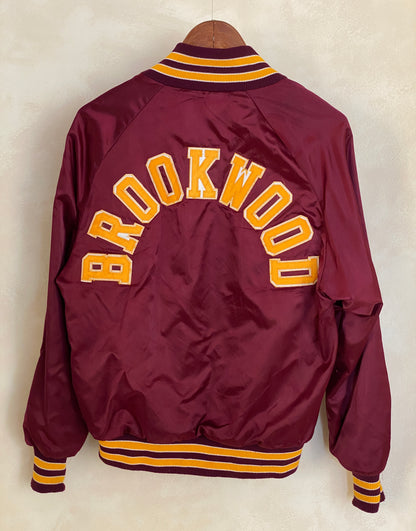 Size Small . Vintage Delong satin jacket Made in USA-AJ357 Studio