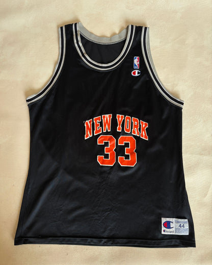 Champion Spurs Dennis Rodman #10 Jersey Size 44 Black Altered Front 90s NBA Made in USA