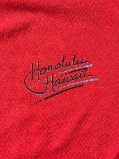 Vintage 80s Honolulu Hawaii t shirt. Large-AJ357 Studio