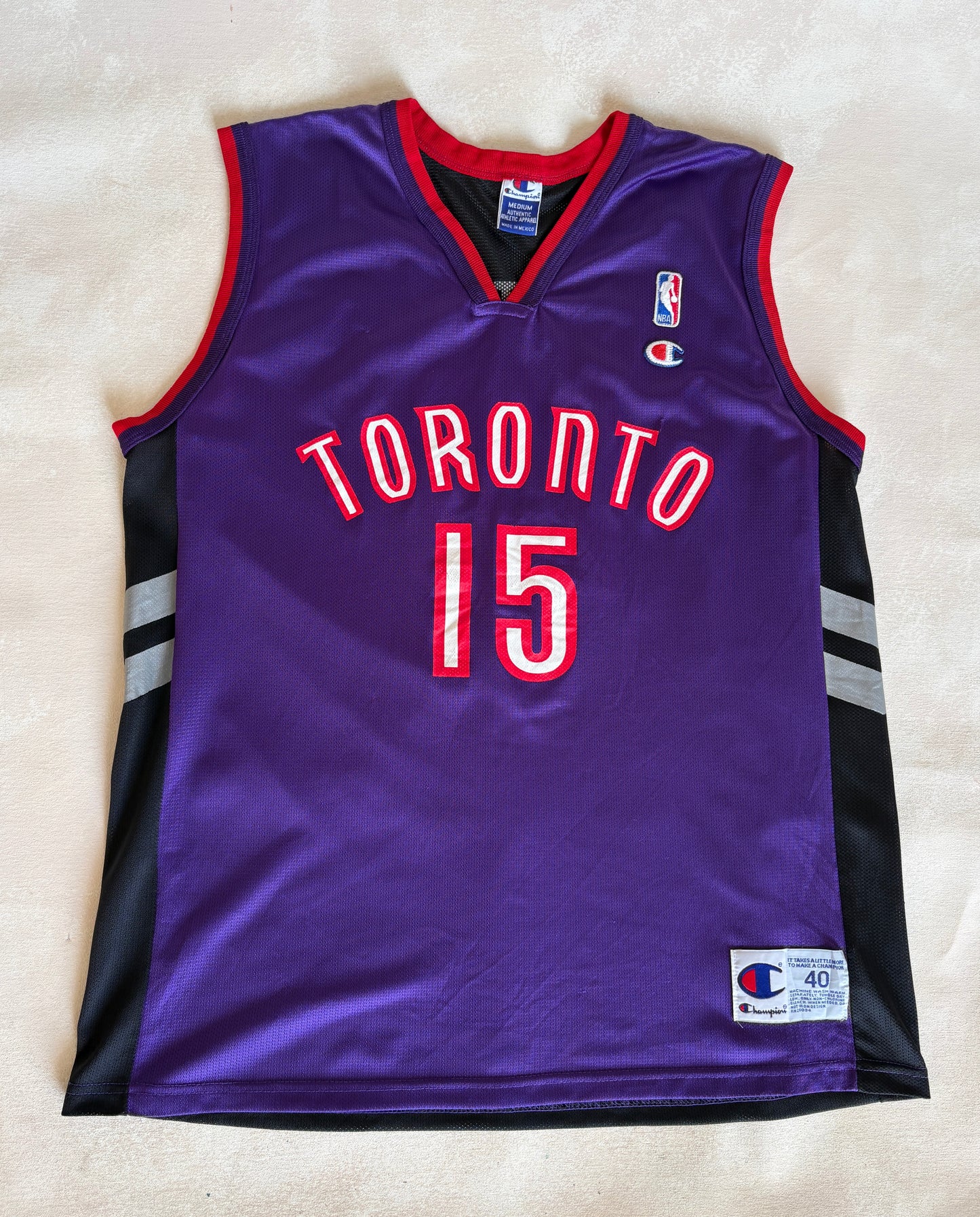 Champion LA Lakers #32 Magic Johnson Jersey Size 40 Gold Mesh Vintage 90s NBA