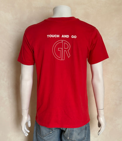 Vintage 1988 KAISA Relays tee – bold aquatic competition graphic with retro energy. Large-AJ357 Studio