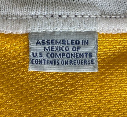 Champion LA Lakers #9 Van Exel Jersey Size 48 Gold Mesh Vintage 90s NBA