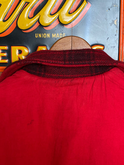 Size 40US / 50EU. Vintage 60s plaid wool hunting jacket-AJ357 Studio