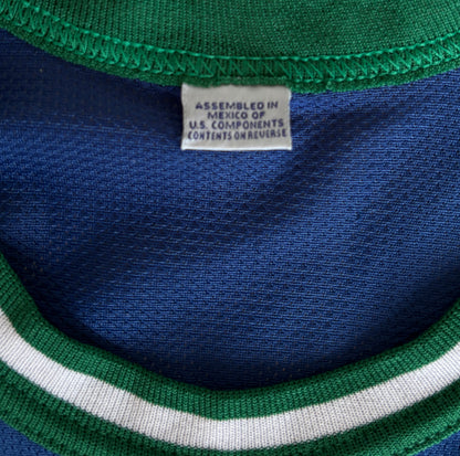 Champion Dallas Mavericks #5 Kidd Jersey Size 40 Blue Mesh Vintage 90s NBA