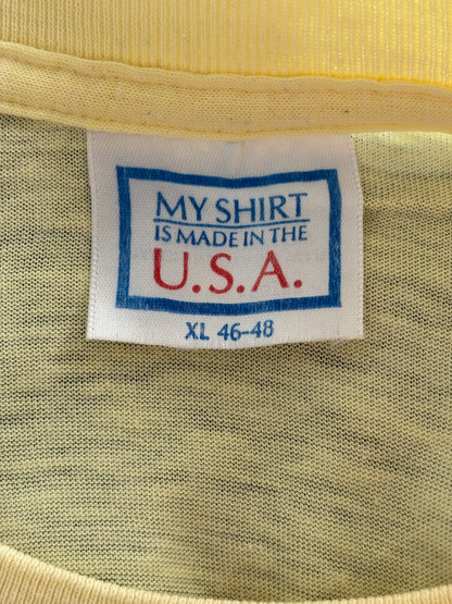 Vintage 1986 ‘Life’s a Beach’ tee – Richmond VA party vibes with retro beach scene.XL-AJ357 Studio