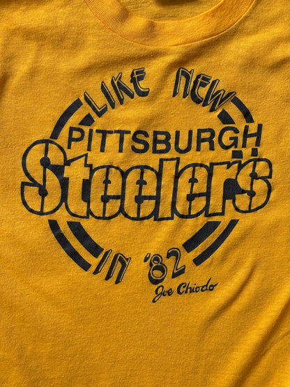 Vintage 1982 Pittsburgh Steelers tee -Made in USA- Large-AJ357 Studio