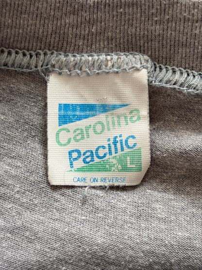 Vintage 80s UNC TarHeels basketball t-shirt – retro graphic print . Made in USA- Large-AJ357 Studio
