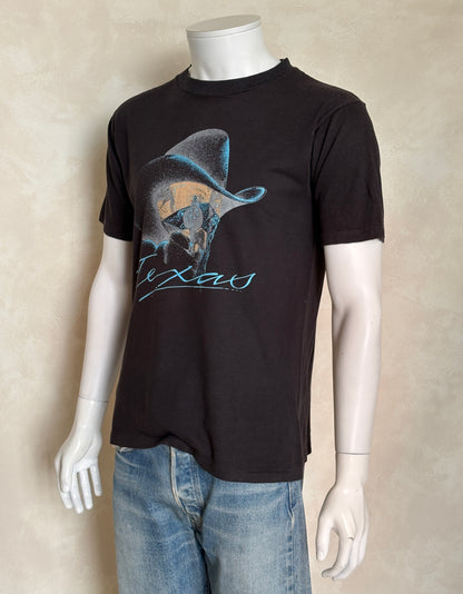 Vintage 80s Texas t shirt. Made in USA - Large-AJ357 Studio