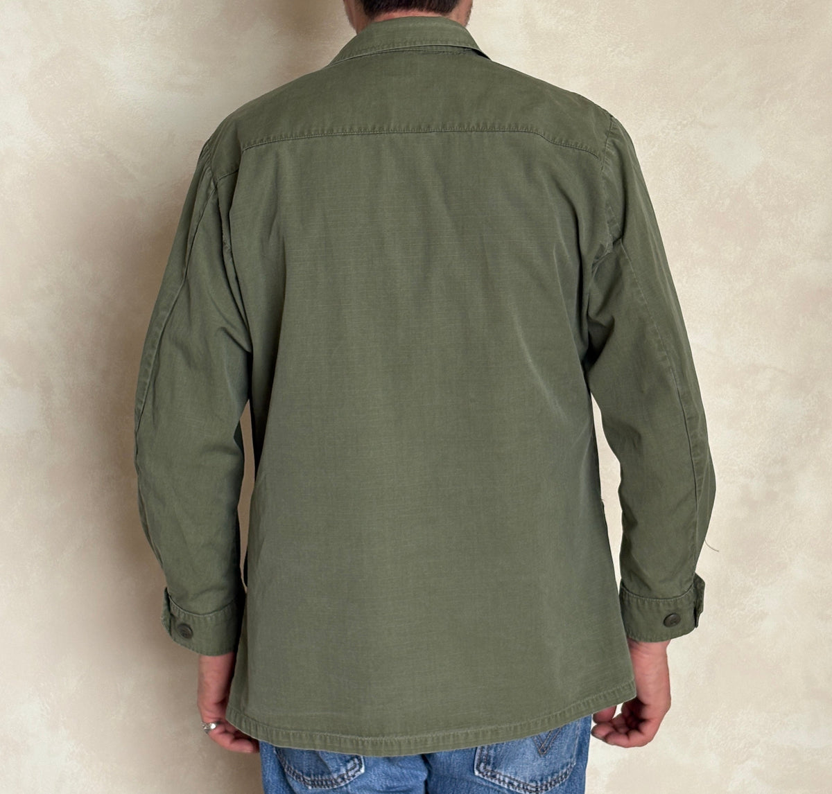 Med Reg. Authentic Third Pattern 1968 US Army Vintage Vietnam jungle jacket.-AJ357 Studio