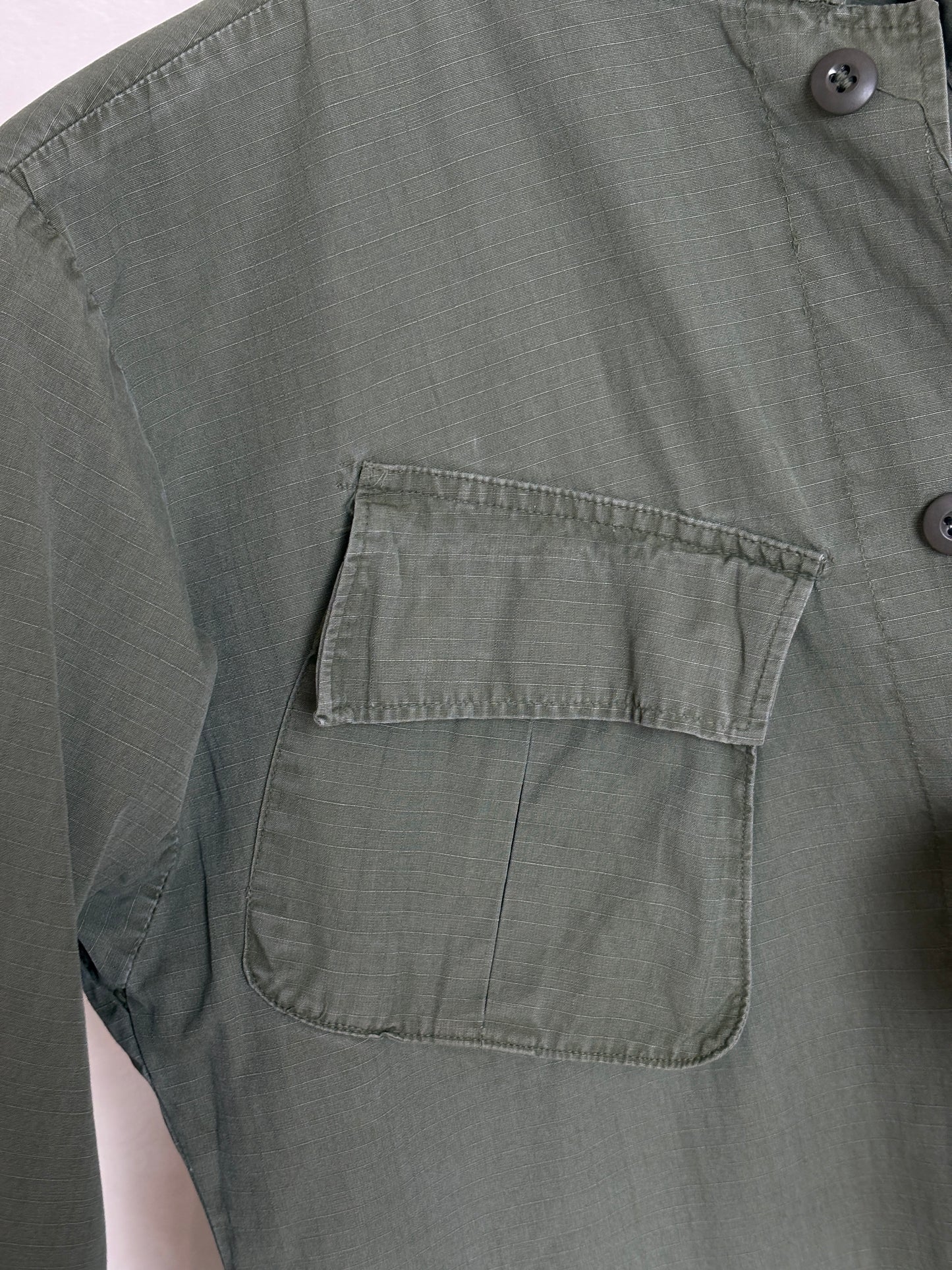 Med Reg. Authentic Third Pattern 1968 US Army Vintage Vietnam jungle jacket.