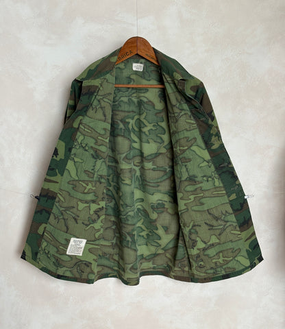 Small Reg. Authentic Third Pattern 1968 ERDL Camouflage Jungle Jacket | Vietnam War Era