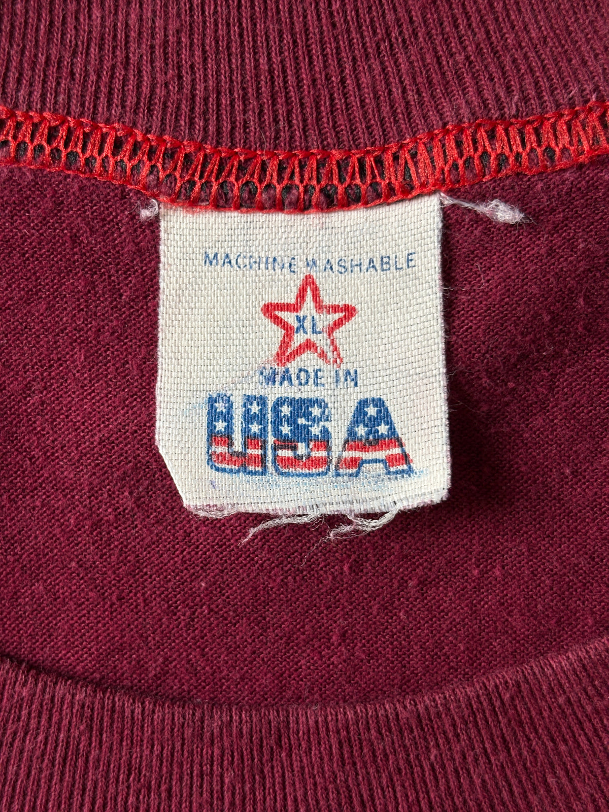 Vintage Single Stitch 1988 U.S.S.S.A. Softball Tee from the Mid Atlantic Championship – Made in USA, XL T shirt-AJ357 Studio
