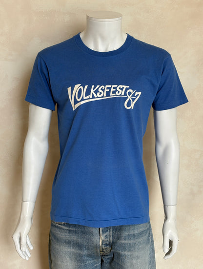 Volkswagen 1987 Car Show Tee – Authentic USA Vintage – Large- t shirt-AJ357 Studio