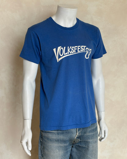 Volkswagen 1987 Car Show Tee – Authentic USA Vintage – Large- t shirt-AJ357 Studio