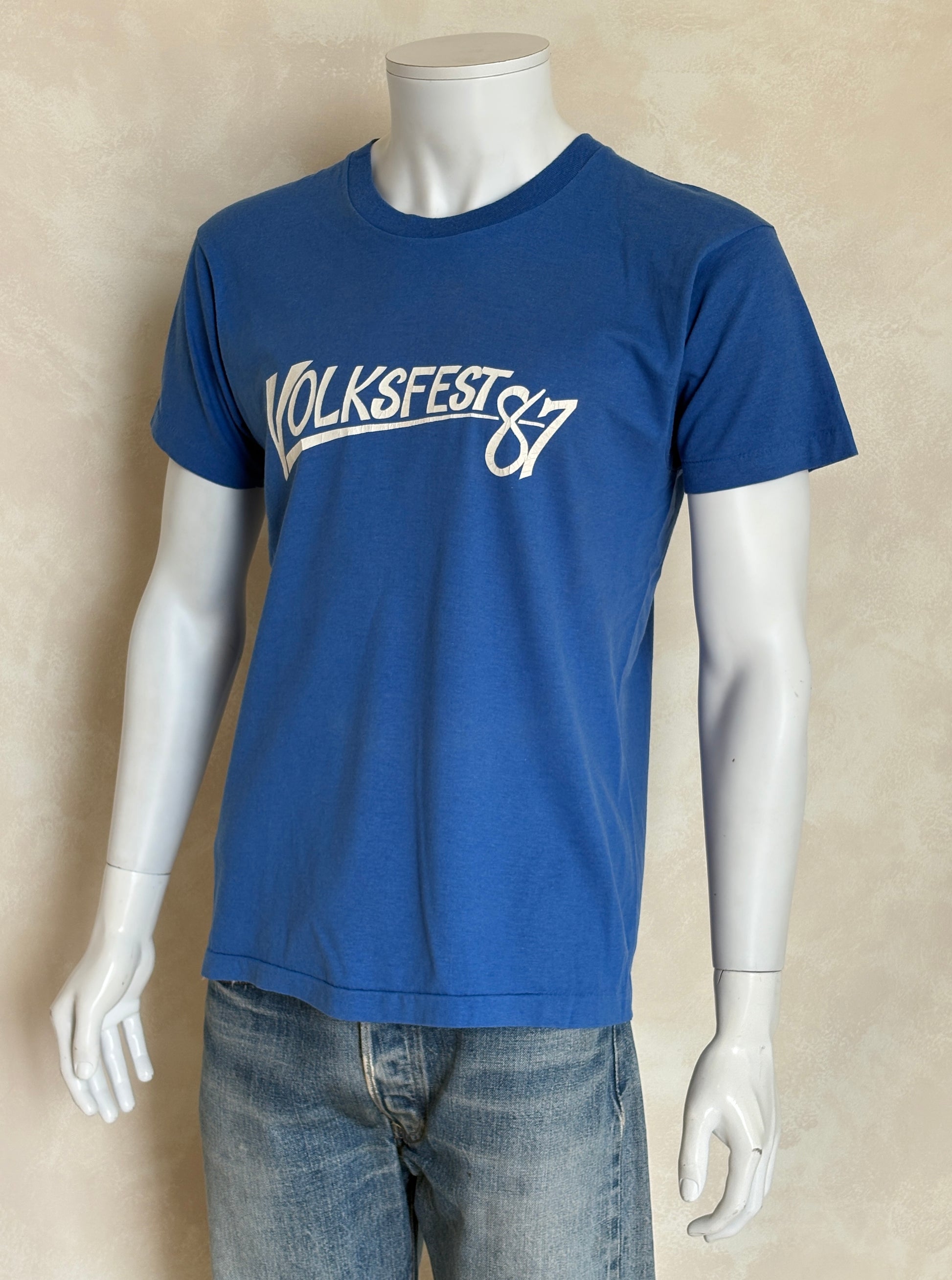 Volkswagen 1987 Car Show Tee – Authentic USA Vintage – Large- t shirt - USA Vintage Bcn