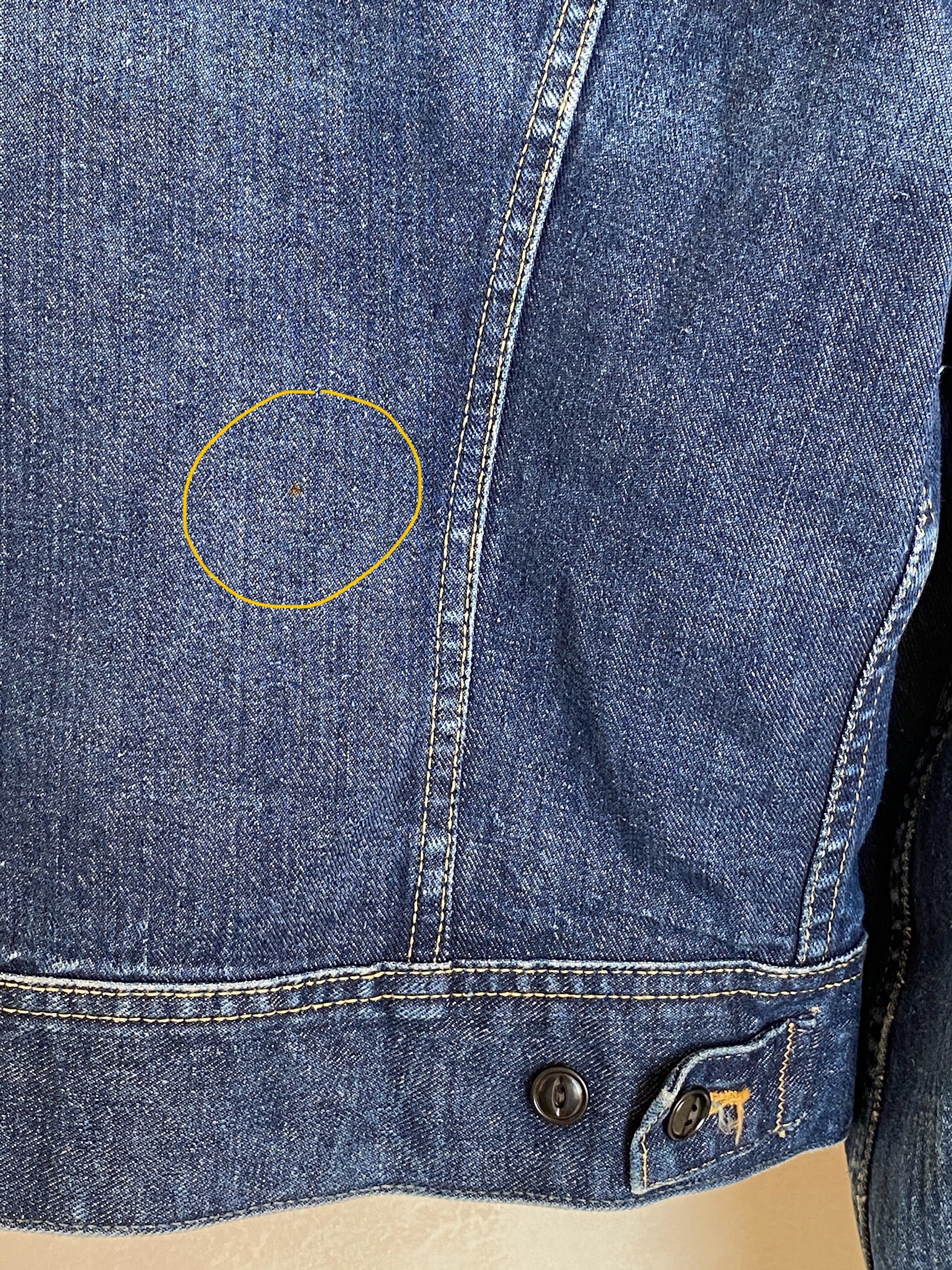 vintage 60s lee 101j denim jacket sanforized union made in usa size 40us 50eu aj357 studio