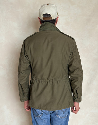 Small Short. Authentic 1984 U.S Army  M-65 Field Jacket | OG-107 Military Issue