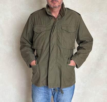 Small Short. Authentic 1984 U.S Army  M-65 Field Jacket | OG-107 Military Issue