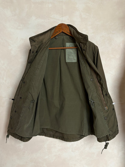 Small Short. Authentic 1984 U.S Army  M-65 Field Jacket | OG-107 Military Issue