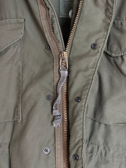 Small Short. Authentic 1984 U.S Army  M-65 Field Jacket | OG-107 Military Issue