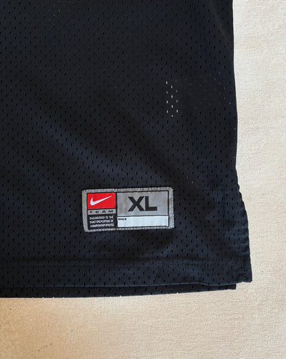 XL. Nike Sacramento Kings Jason Williams No. 55 Black Mesh 2000s NBA Vintage Stitched Logo