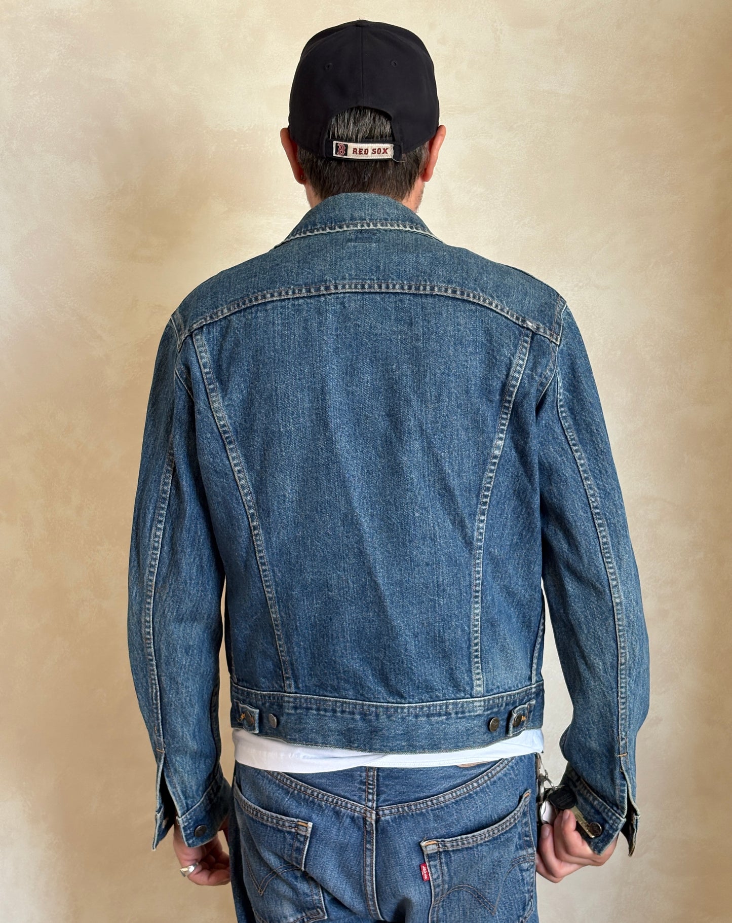 Size 40L US / 50L EU. Vintage 80s Lee Denim Jacket – 2 Chest Pockets – Made in Canada - USA Vintage Bcn