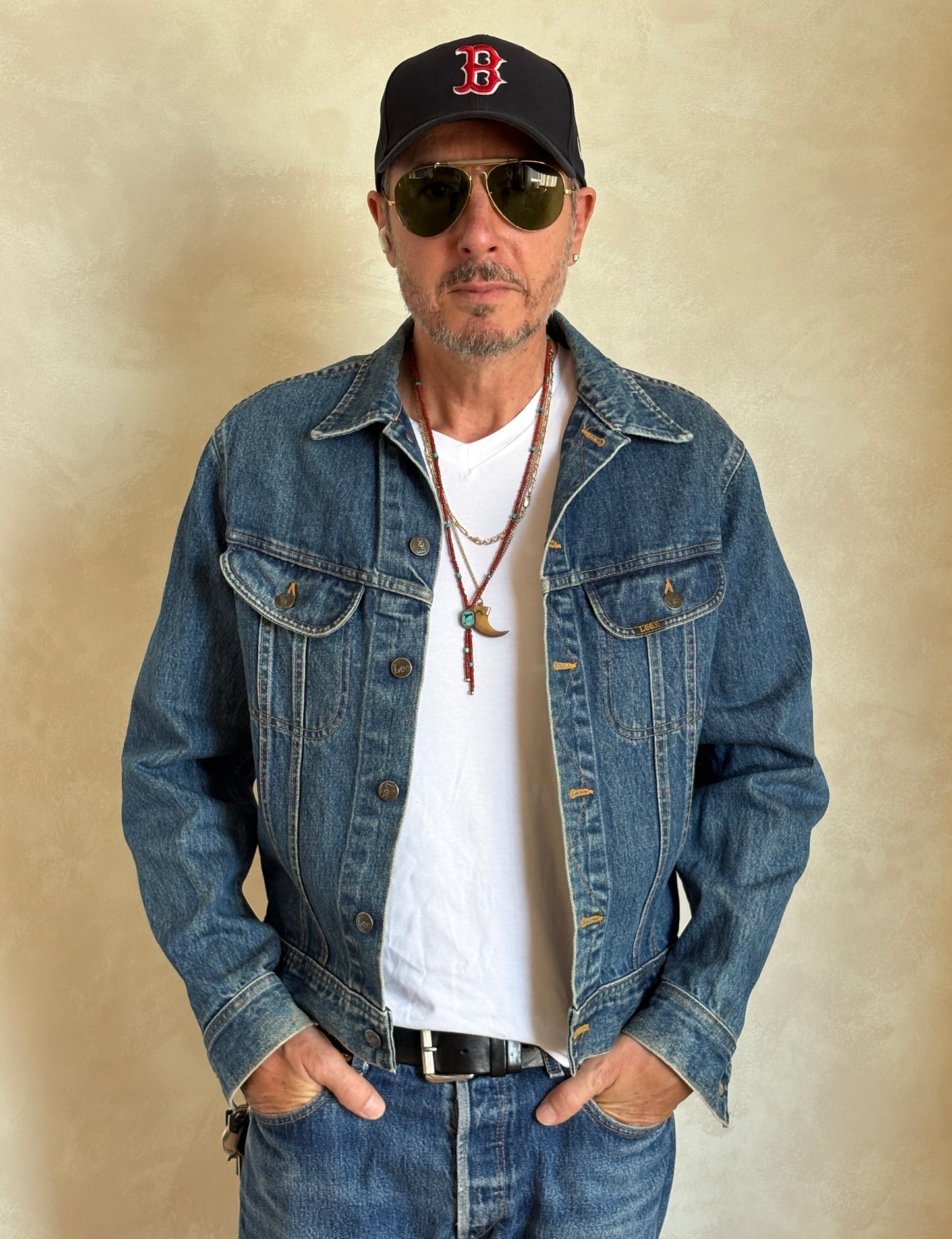 Size 40L US / 50L EU. Vintage 80s Lee Denim Jacket – 2 Chest Pockets – Made in Canada - USA Vintage Bcn