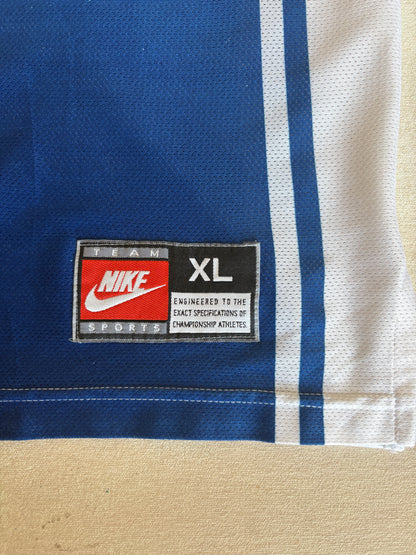 Nike Duke Blue Devils No. 44 Basketball Jersey Size XL Blue Mesh 90s Vintage NCAA College