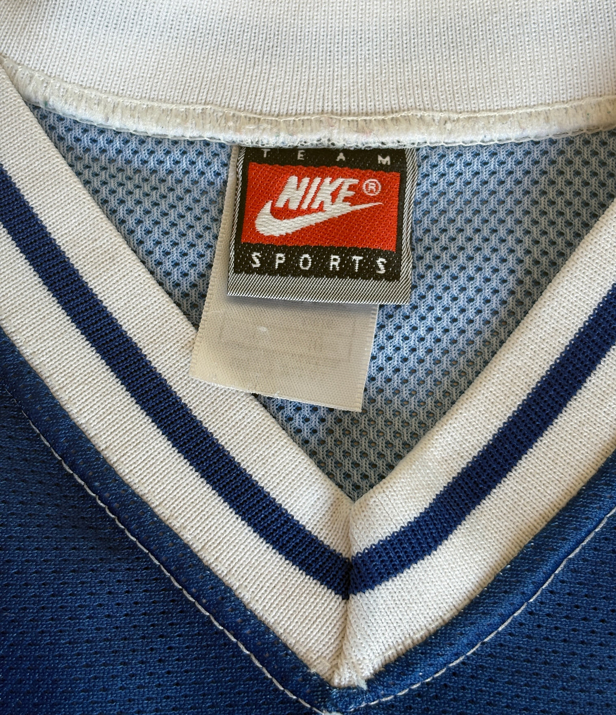 Nike Duke Blue Devils No. 44 Basketball Jersey Size XL Blue Mesh 90s Vintage NCAA College