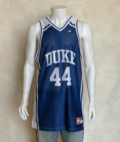 Nike Duke Blue Devils No. 44 Basketball Jersey Size XL Blue Mesh 90s Vintage NCAA College