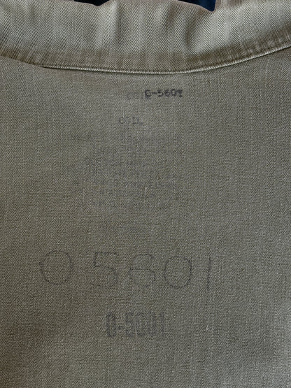 Medium . Authentic US Army HBT Utility Shirt – Korean War Era-AJ357 Studio