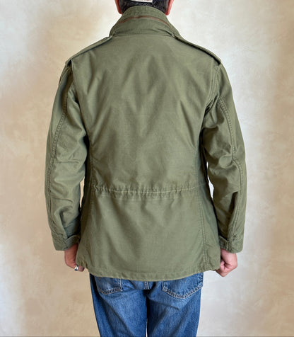 Small Reg. Authentic John Ownbey 1974 US Army M-65 Field Jacket – OG-107 – Vintage Military Issue-AJ357 Studio