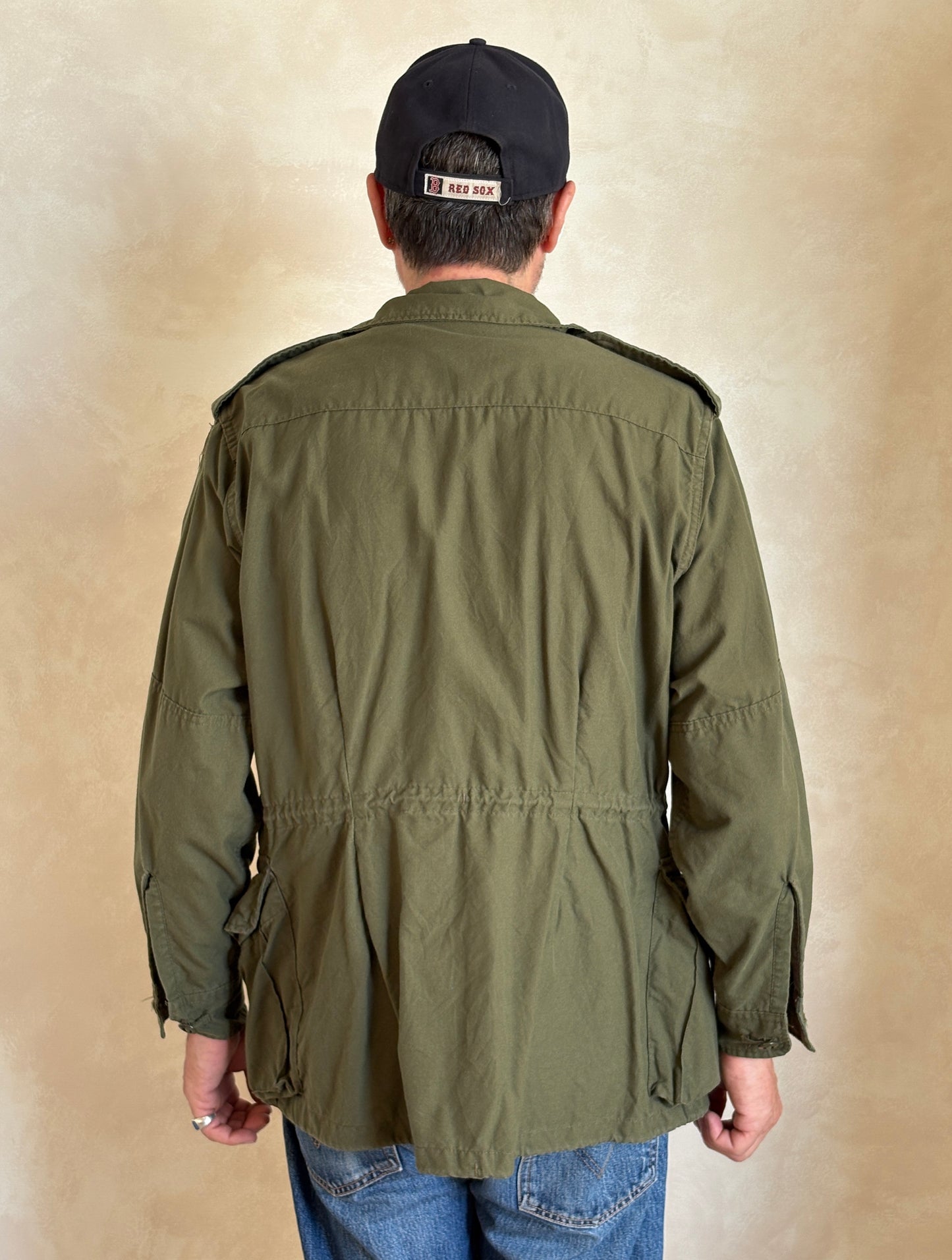 Original 90s Canadian Military Jungle Jacket | Vintage Army Combat Shirt | Size Medium | AJ357 Studio