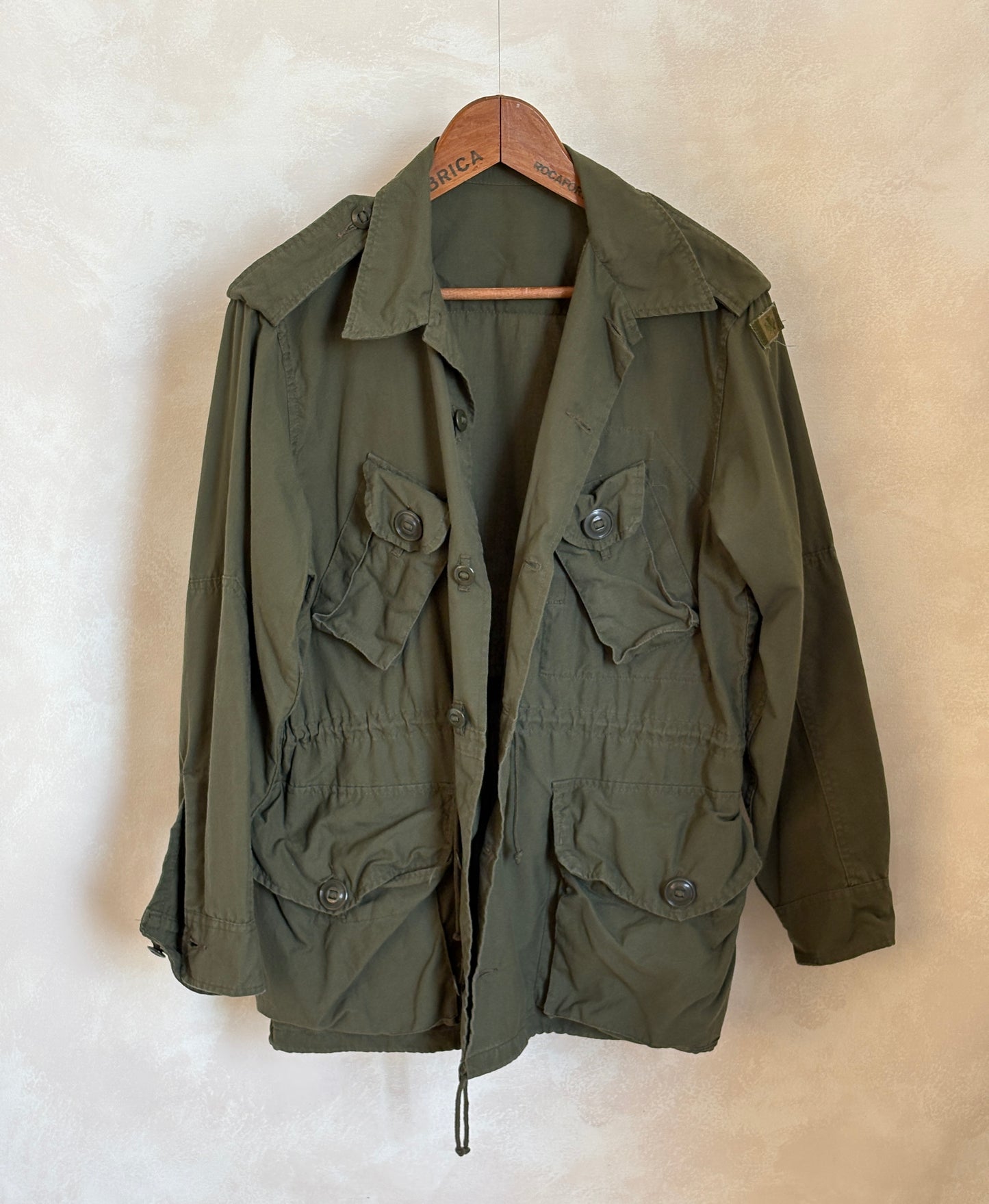 Original 90s Canadian Military Jungle Jacket | Vintage Army Combat Shirt | Size Medium | AJ357 Studio