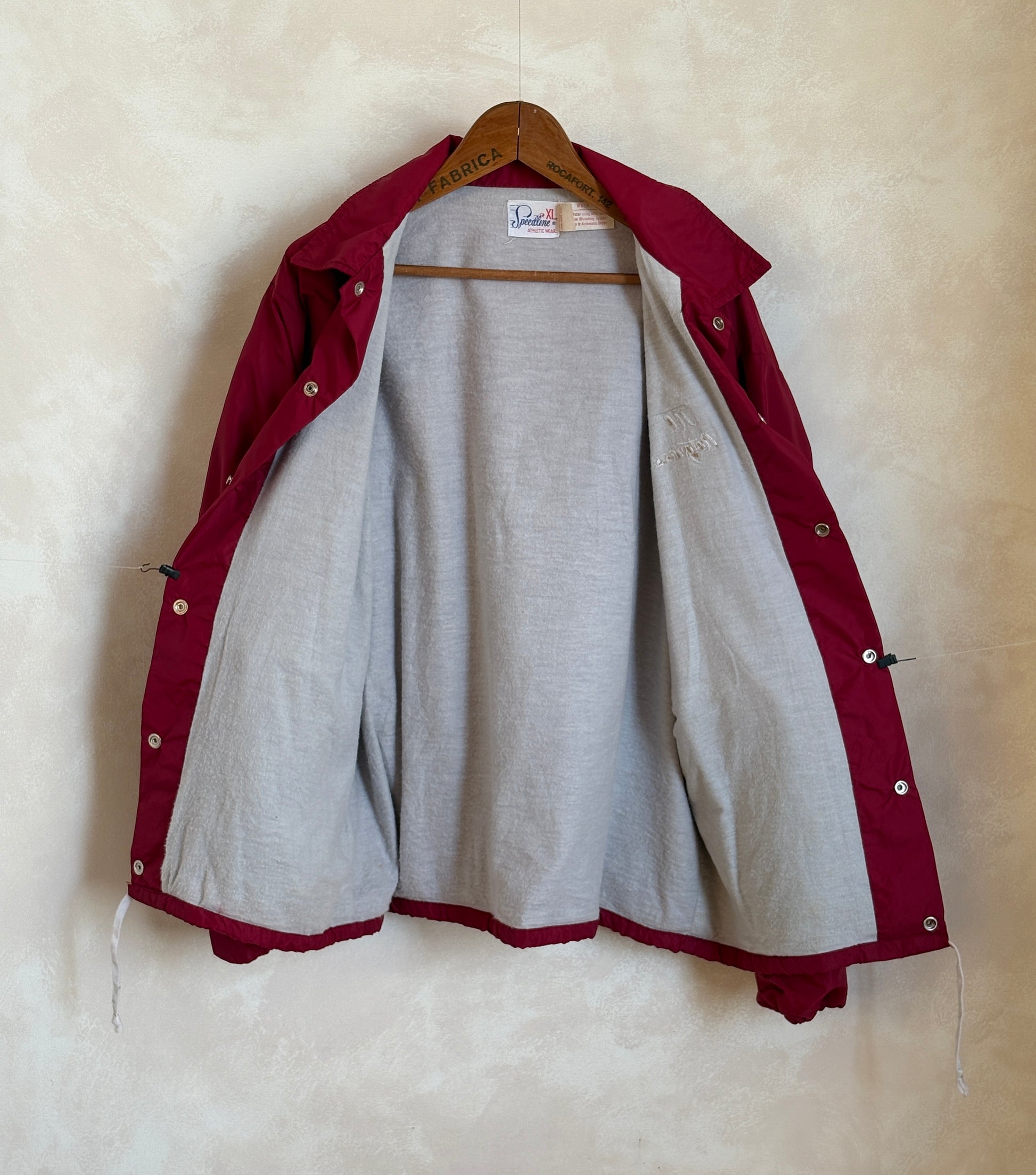 Size XL. Vintage 70s windbreaker made in USA - USA Vintage Bcn
