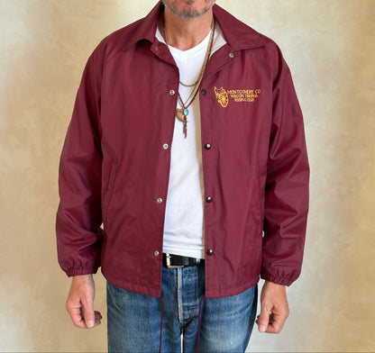 Size Med. Vintage 80s windbreaker made in USA-AJ357 Studio