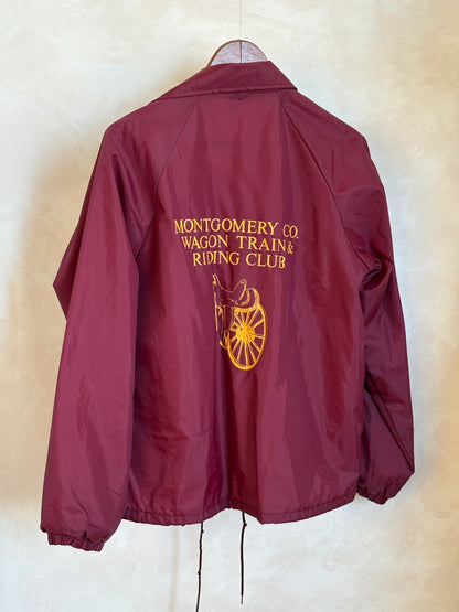 Size Med. Vintage 80s windbreaker made in USA-AJ357 Studio
