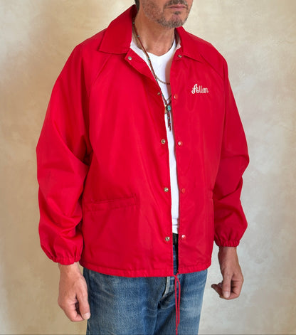 Size Large. Vintage 80s windbreaker made in USA-AJ357 Studio